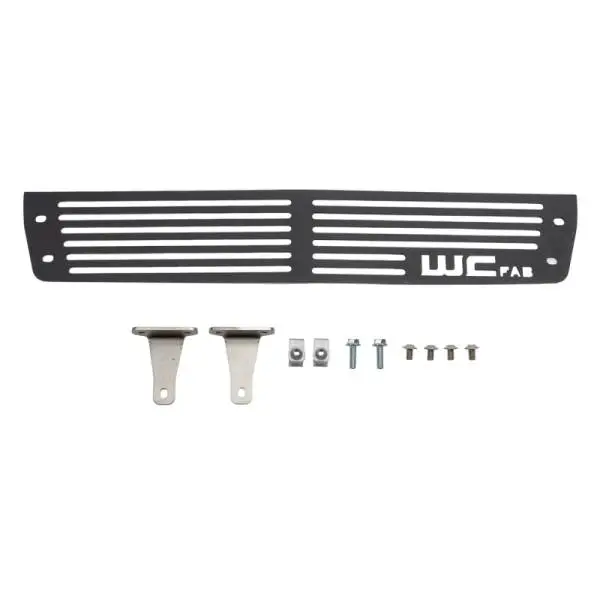 Wehrli 15-19 GMC Sierra 6.6L LML/L5P Duramax Bumper Grille - Fine Texture Black Powder Coat Finish image 2
