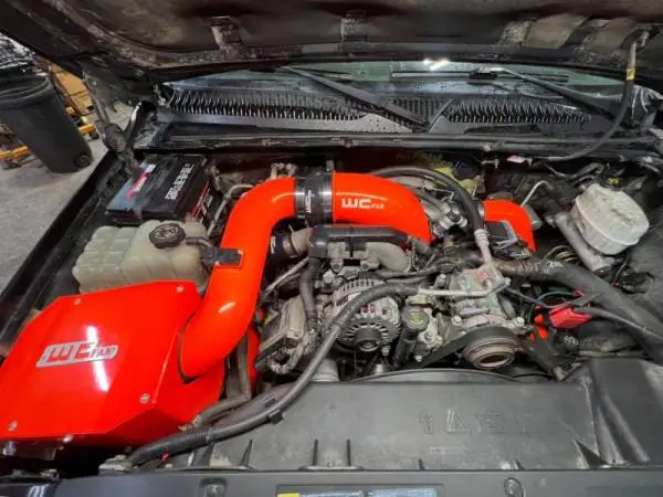 Wehrli 04.5-2005 Duramax LLY 4in. Stage 2 Intake Kit - Illusion Blueberry image 3