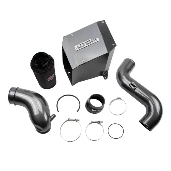 Wehrli 07.5-10 Chevrolet Duramax LMM 4in Intake Kit Stage 2 - Gloss Black image 2