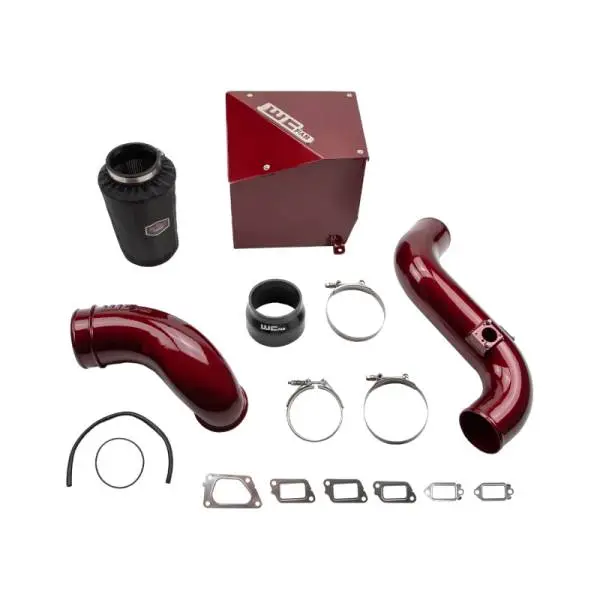 Wehrli 11-16 Chevrolet 6.6L Duramax LML 4in Intake Kit Stage 2 - WCFab Red thumbnail 3