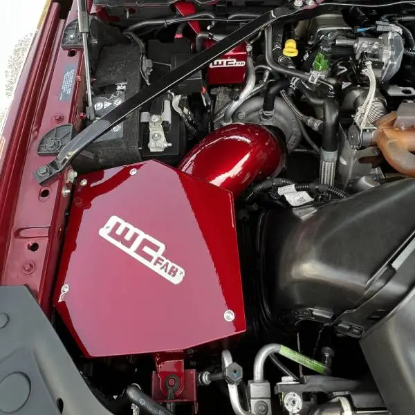 Wehrli 19-23 Cummins 6.7L 5in Intake Kit - Gloss White thumbnail 5