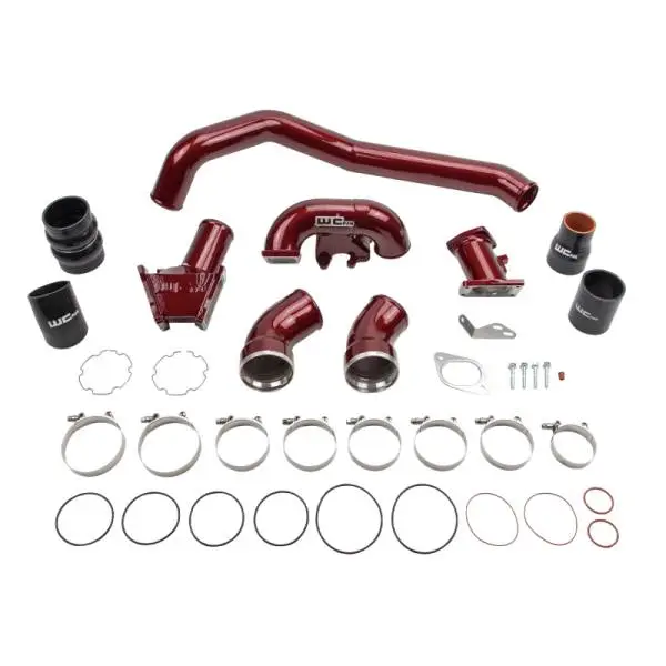 Wehrli 07.5-10 GMC/Chevrolet 6.6L Duramax Stage 1 High Flow Intake Bundle Kit - Gloss Black thumbnail 2