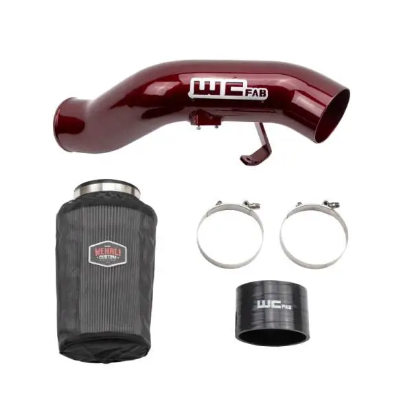Wehrli 03-07 Ford 6.0L Powerstroke 4in Intake Kit - Brizzle Blue image 2