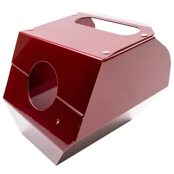 Wehrli 17-19 Chevrolet 6.6L L5P Duramax 4in Intake Kit - WCFab Red image 4