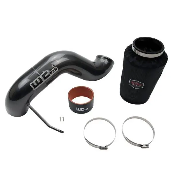 Wehrli 03-07 Dodge 5.9L Cummins 4in Intake Kit - Gloss Black thumbnail 3