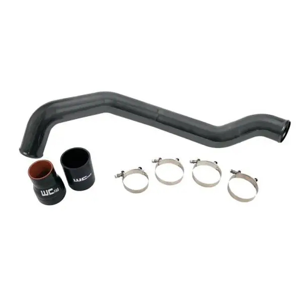 Wehrli 04.5-10 Chevrolet 6.6L LLY/LBZ/LMM Duramax Driver Side 3in Intercooler Pipe - Candy Teal image 3