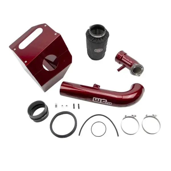 Wehrli 17-19 Chevrolet 6.6L L5P 4in Intake Kit Stage 2 - WCFab Red image 2