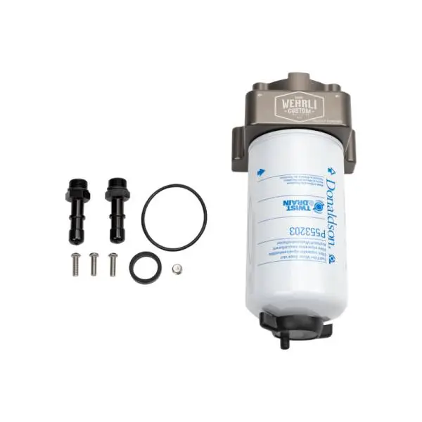 Wehrli 20-24 L5P Duramax Short Bed Fuel Filter Housing Kit thumbnail 2