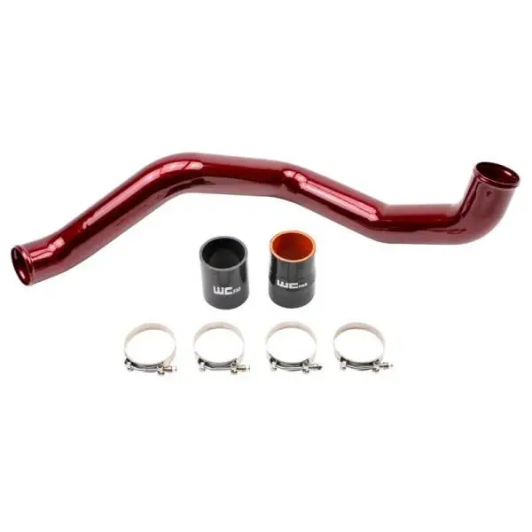 Wehrli 20-24 Chevrolet 6.6L L5P Duramax Driver Side 3in Intercooler Pipe - Candy Red thumbnail 3