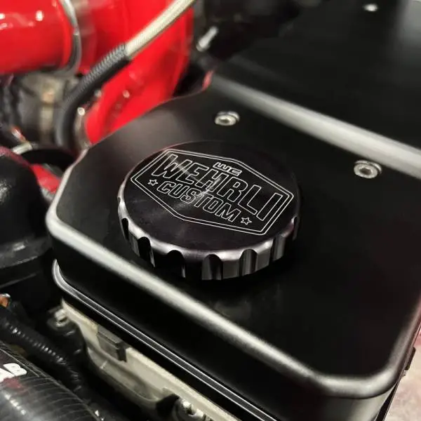Wehrli 06-18 Cummins WCFab X D&J Precision Billet Valve Cover - Bengal Red thumbnail 6
