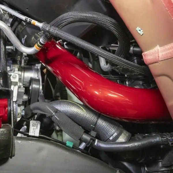 Wehrli 20-24 Chevrolet 6.6L L5P Duramax Passenger Side 3.5in Intercooler Pipe - Sparkle Copper thumbnail 5