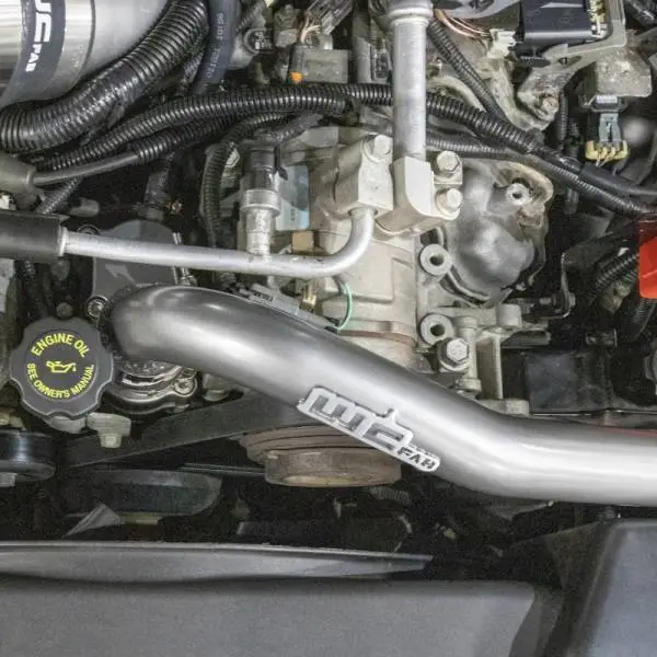Wehrli 01-05 LB7 LLY Duramax Thermostat Housing & Upper Coolant Pipe Kit - Illusion Blueberry image 4