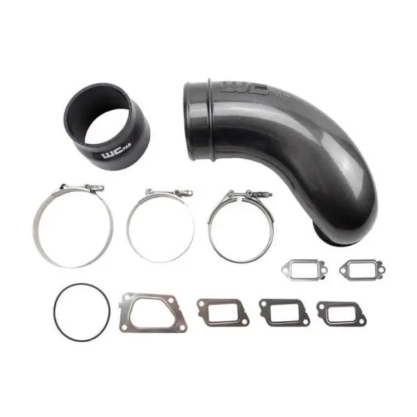 Wehrli 11-16 Duramax LML 5 in. Intake Horn - Semi-Gloss Black