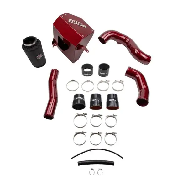 Wehrli 10-12 Cummins 6.7L Stage 2 High Flow Bundle Kit - WCFab Red thumbnail 2