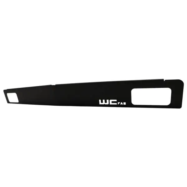 Wehrli 15-19 Chevrolet 2500/3500 Front Bumper Valance Filler Panel Kit w/Tow Hooks - Raw Finish image 4