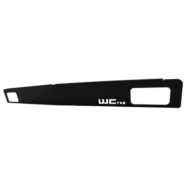 Wehrli 15-19 Chevrolet 2500/3500 Front Bumper Valance Filler Panel Kit w/Tow Hooks - Texture Black image 3