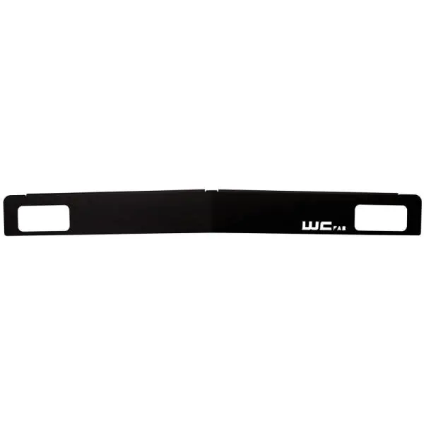 Wehrli 15-19 Chevrolet 2500/3500 Front Bumper Valance Filler Panel Kit w/Tow Hooks - Texture Black image 4