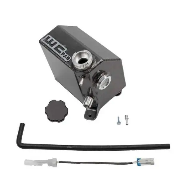 Wehrli 17-19 Chevrolet 6.6L L5P Duramax OEM Placement Coolant Tank Kit - Gloss Black image 2
