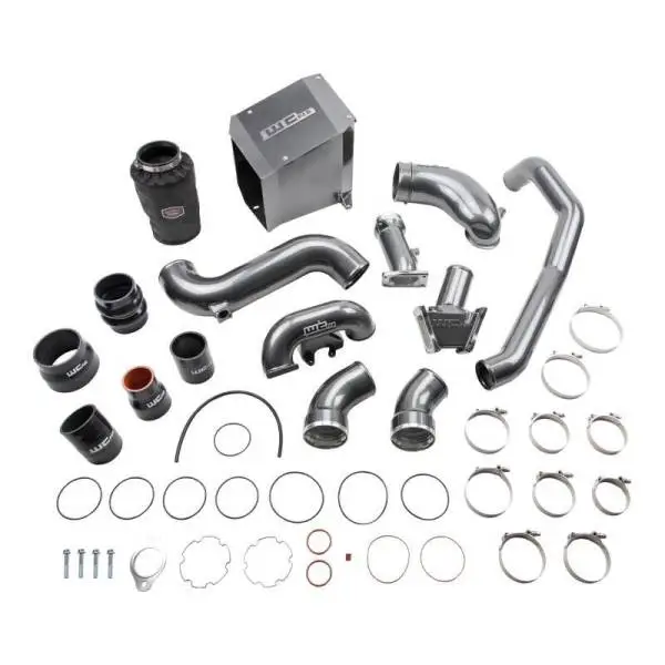 Wehrli 06-07 Chevrolet Duramax 6.6L LBZ Stage 2 High Flow Intake Bundle Kit - Candy Red