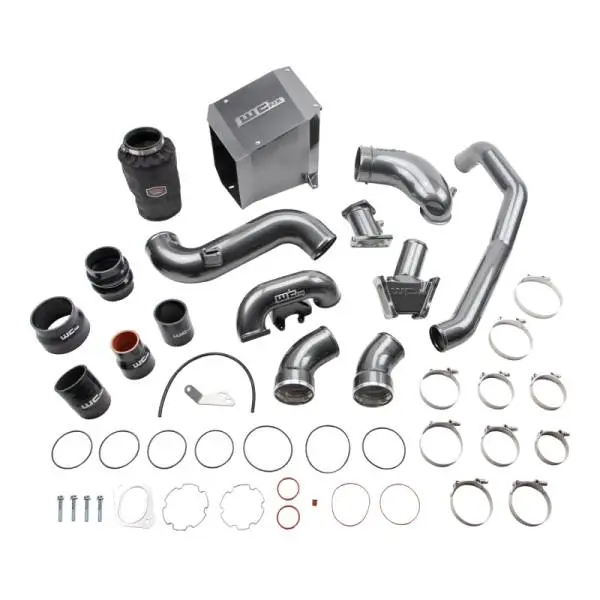 Wehrli 2007.5-2010 Chevrolet Duramax 6.6L LMM Stage 2 High Flow Intake Bundle Kit - Bengal Blue thumbnail 2