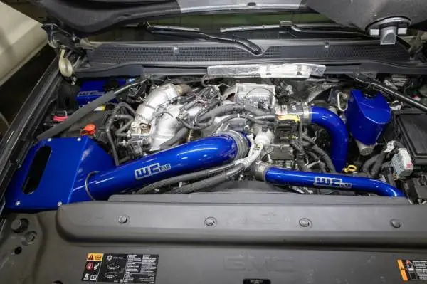 Wehrli 17-19 Chevrolet 6.6L L5P Duramax Stage 2 High Flow Intake Bundle Kit - Candy Teal image 5