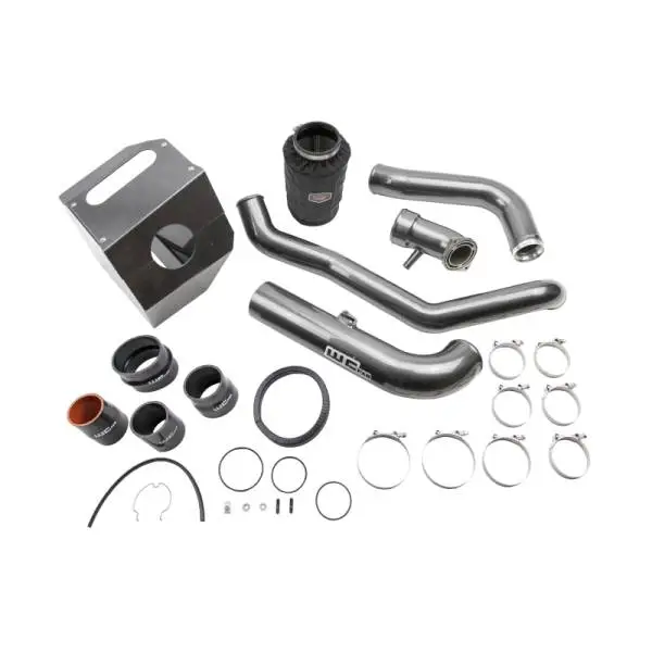 Wehrli 17-19 Chevrolet 6.6L L5P Duramax High Flow Intake Bundle Kit Stage 2 - Red image 2