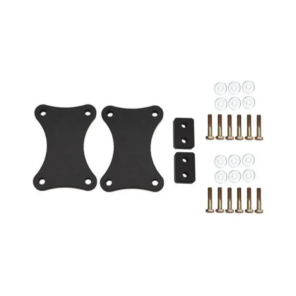 Wehrli 15-19 GM 2500/3500 HD Bumper Spacer Kit - 3/4in image 2
