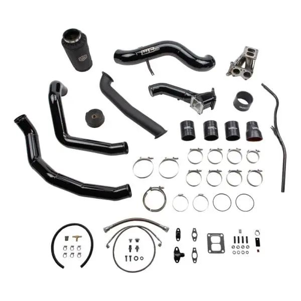 Wehrli 01-04 Chevrolet 6.6L LB7 Duramax S300 Turbo Install Kit (No Turbo) - Candy Teal image 3