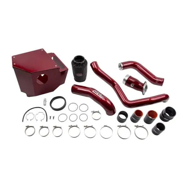 Wehrli 20-25 Chevrolet Duramax L5P Stage 2 High Flow Intake Bundle Kit - Sparkle Bomber Orange image 2