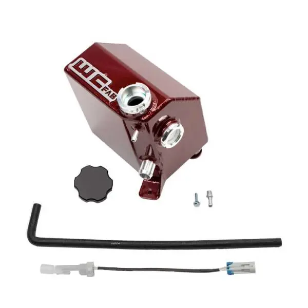 Wehrli 17-19 Chevrolet 6.6L L5P Duramax OEM Placement Coolant Tank Kit - WCFab Red image 3