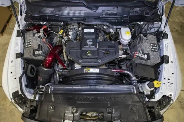 Wehrli 10-18 Dodge 6.7L Cummins (Non 13-15 w/Dual Rads/Twin CP3) Upper Coolant Pipe - Bengal Red image 5