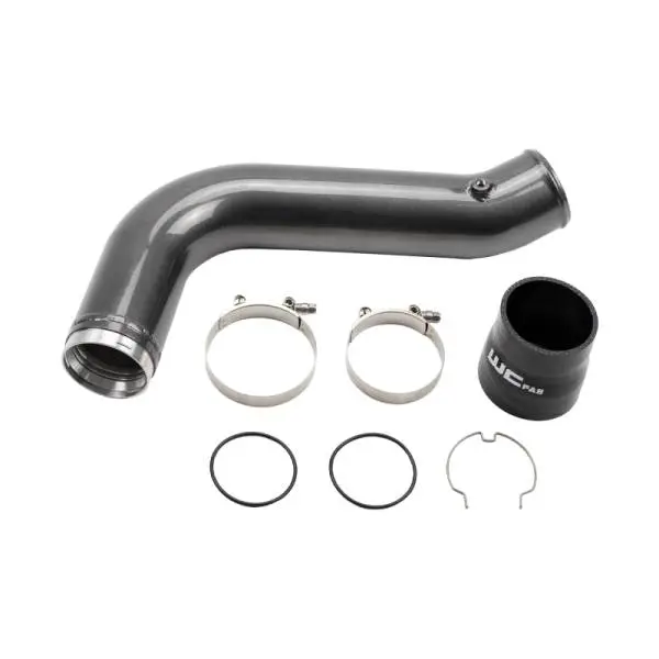 Wehrli 17-19 Chevrolet 6.6L L5P Duramax Passenger Side 3.5in Intercooler Pipe - Illusion Blueberry