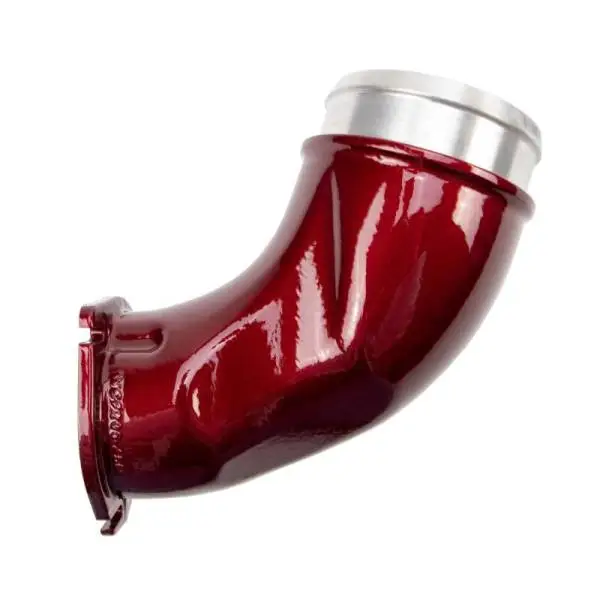 Wehrli 01-04 Duramax LB7 4in High Flow Intake Horn - Sparkle Bomber Orange thumbnail 5