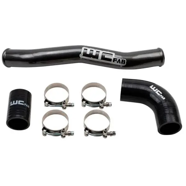Wehrli 2020-2024 Chevrolet 6.6L L5P Duramax Upper Coolant Pipe - WCFab Grey image 3