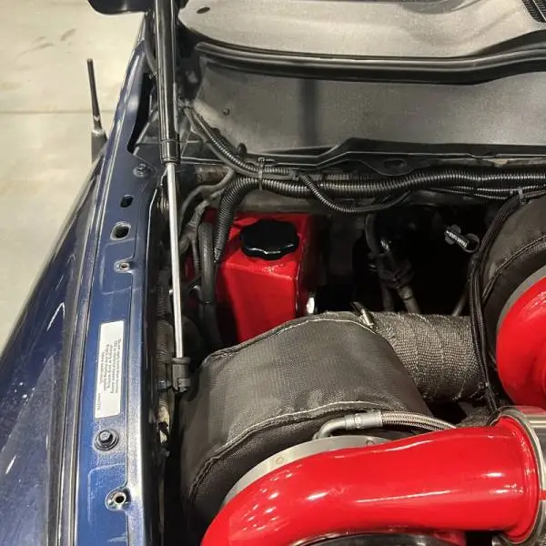 Wehrli 04.5-07 Cummins 5.9L Coolant Tank (OEM Placement) - Illusion Purple thumbnail 8