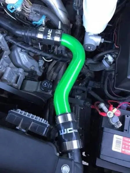 Wehrli 06-10 Chevrolet 6.6L LBZ/LMM Duramax Upper Coolant Pipe - Illusion Purple thumbnail 4