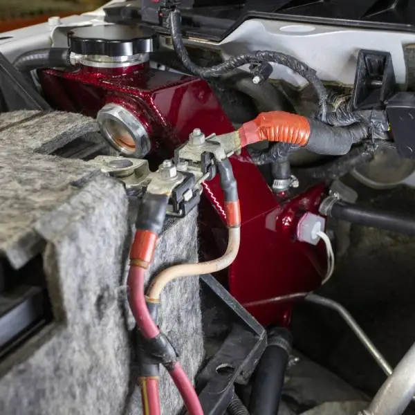 Wehrli 13-18 Dodge 6.7L Cummins OEM Placement Coolant Tank Kit - WCFab Red thumbnail 5