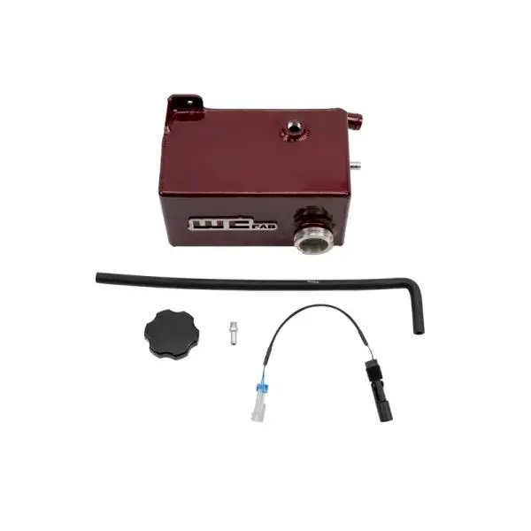 Wehrli 01-07 Chevrolet 6.6L LB7/LLY/LBZ Duramax OEM Placement Coolant Tank Kit - WCFab Grey thumbnail 2