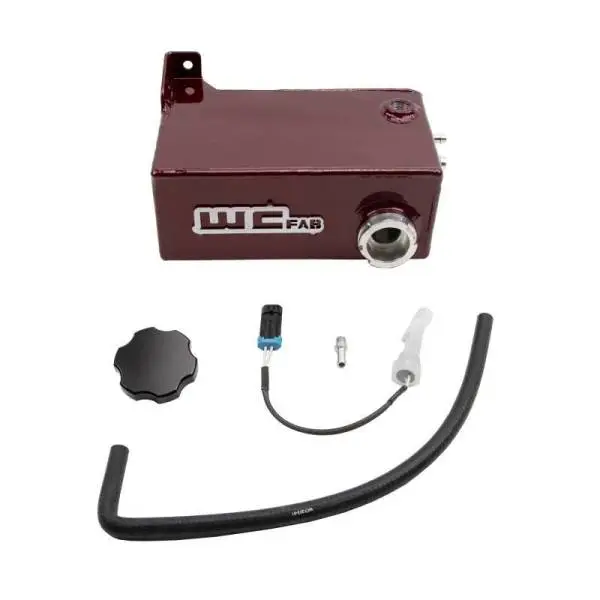Wehrli 11-16 Chevrolet 6.6L LML Duramax OEM Placement Coolant Tank Kit - Bengal Blue image 2