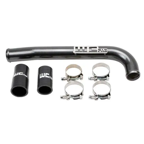 Wehrli 03-09 Dodge 5.9L/6.7L Cummins (Non-Twin CP3) Upper Coolant Pipe - WCFab Grey thumbnail 3