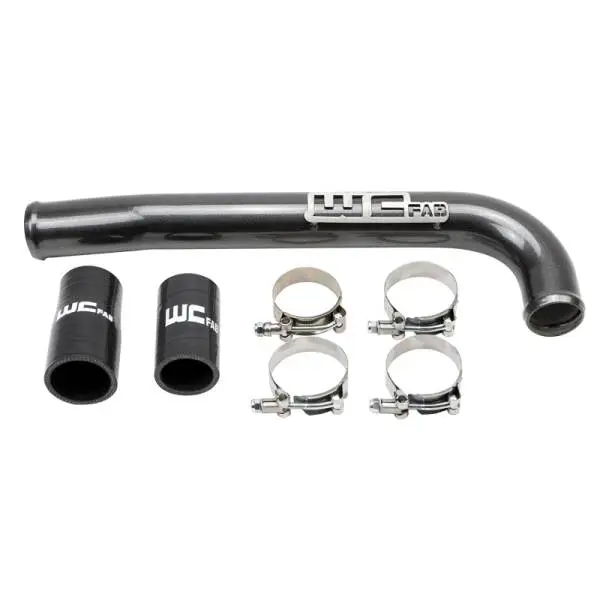 Wehrli 03-09 Dodge 5.9L/6.7L Cummins (Non-Twin CP3) Upper Coolant Pipe - Sparkle Granny Smith thumbnail 2