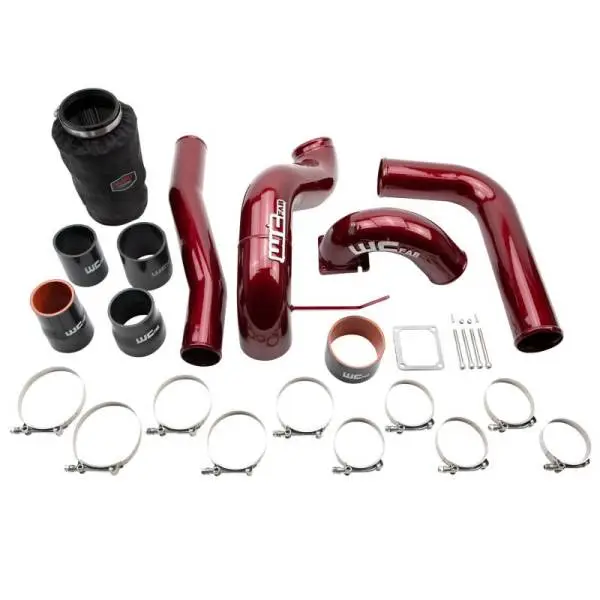 Wehrli 03-07 Dodge 5.9L Cummins High Flow Intake Bundle Kit - WCFab Red thumbnail 3