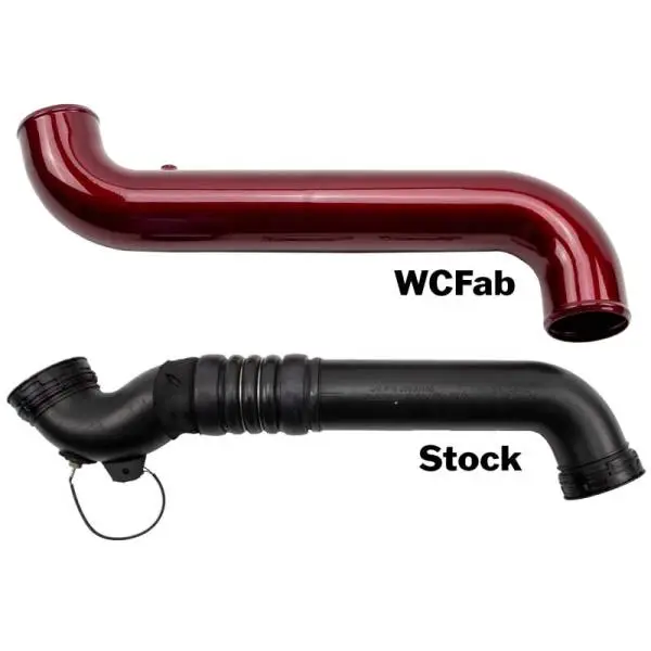 Wehrli 11-16 Duramax LML P/S 3.5in. Intercooler Pipe - Candy Teal thumbnail 5