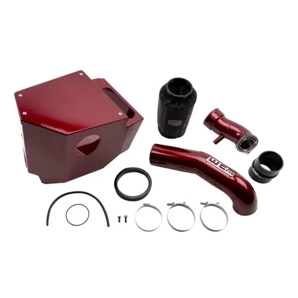 Wehrli 20-24 Duramax L5P 4in Stage 2 Intake Kit - Candy Red image 2