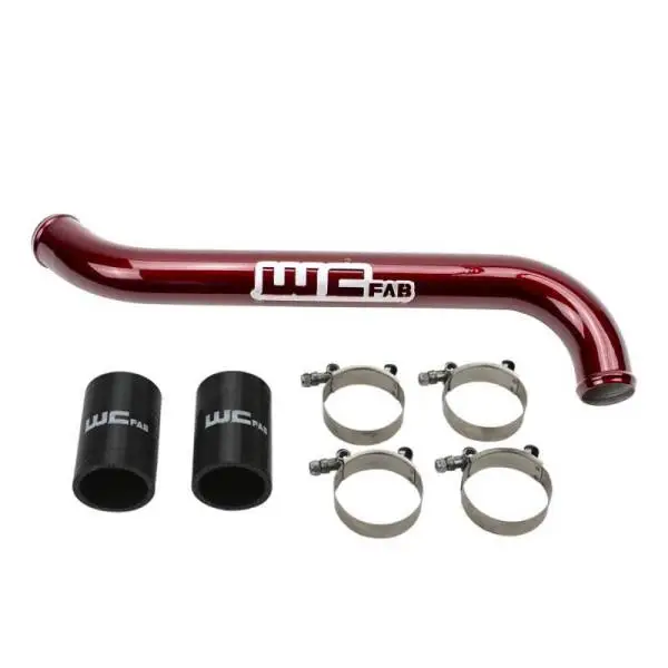 Wehrli 11-16 Chevrolet 6.6L LML Duramax Upper Coolant Pipe - Gloss White thumbnail 2
