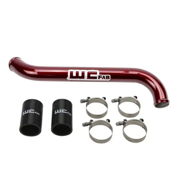 Wehrli 11-16 Chevrolet 6.6L LML Duramax Upper Coolant Pipe - Semi-Gloss Black thumbnail 2