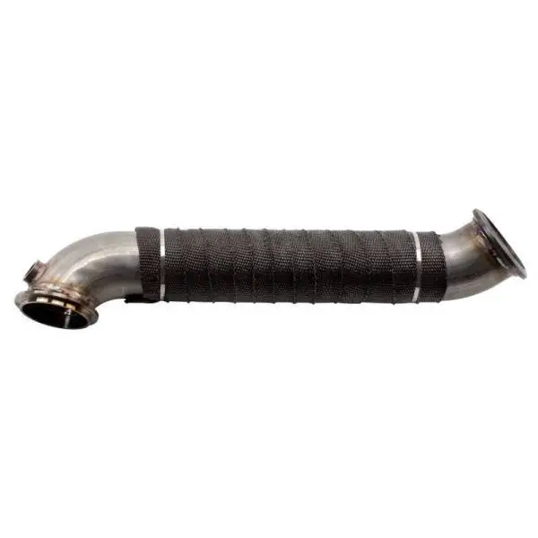 Wehrli 11-15 Chevrolet 6.6L LML Duramax 3in Stainless Down Pipe (V-Band Style) thumbnail 2