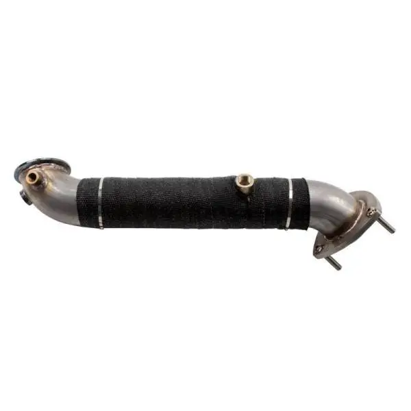 Wehrli 15.5-16 Chevrolet 6.6L LML Duramax 3in Stainless Down Pipe (3 Bolt Flange) thumbnail 3