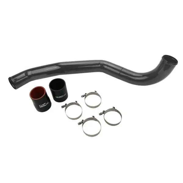 Wehrli 17-19 Chevrolet 6.6L L5P Duramax Driver Side 3in Intercooler Pipe - Illusion Purple thumbnail 3