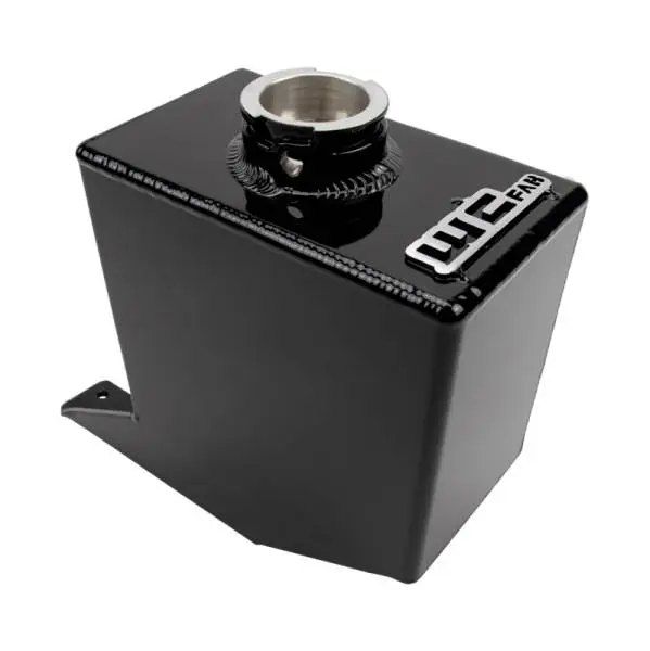 Wehrli 17-19 Chevrolet L5P Duramax Twin Turbo Style Coolant Tank Kit - Raw Aluminum image 4